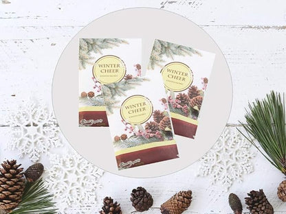 Floral Simplicity Winter Cheer Scented Sachets Pack of 6, Fall & Winter - Image 4