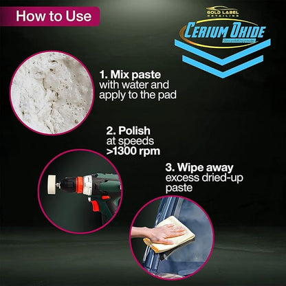 Optical Grade Cerium Oxide 8oz Glass Repair Powder | Glass Window and - Image 4