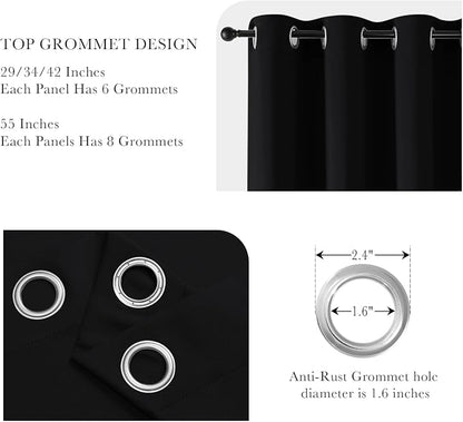 Pony DACNE Black Blackout Curtains - Image 4