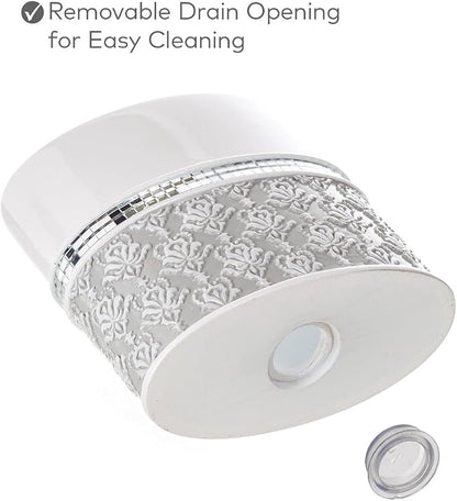 Creative Scents Mirror Damask Toothbrush Holder - Image 5