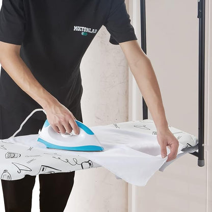 Over The Door Ironing Board Cover 13 x 37 inch, Small Iron Board Cover w Heat - Image 2
