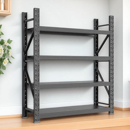 Storage Shelves Heavy Duty, Metal Garage Shelving Units, 4 Tier Storage Rack by Unknown