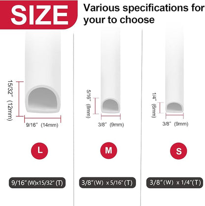 Benory Silicone Weather Stripping Door Seal - Image 2
