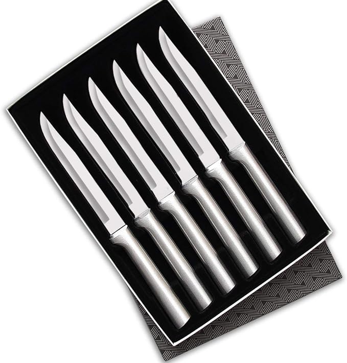 Rada Cutlery Six Utility/Steak Knives Gift Set, 6-Piece Knife Set, Stainless by RadaCutlery
