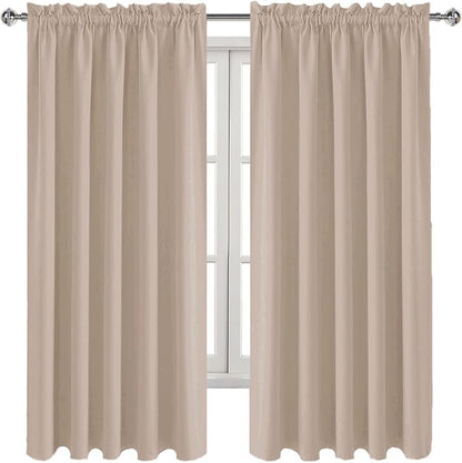DWCN Blackout Curtains for Living Room Thermal Insulated, Energy Saving & Noise - Image 9