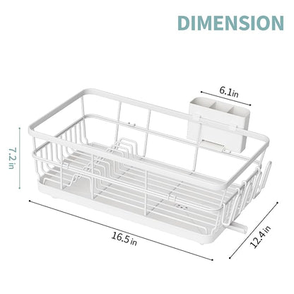 Dish Drying Rack for Kitchen Counter, Large Dish Racks - Image 8