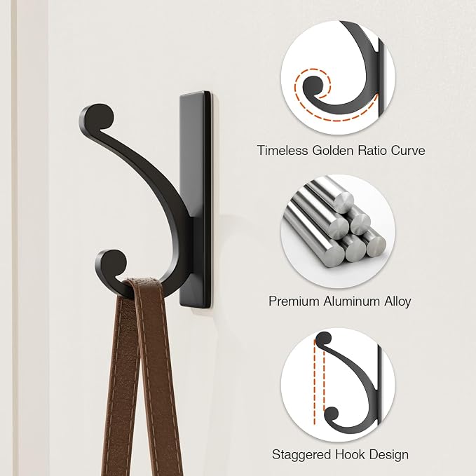 Adhesive Wall Hook for Towel/Coat - Image 4