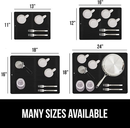 GORILLA GRIP 100% BPA-Free Patented Silicone Dish Drying Mat - Image 5