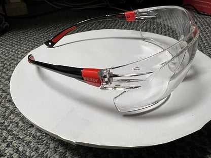 Red Frame Safety Glasses Goggles - Image 3