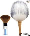 Car Interior Dusting Brush Auto Dust Sweeping Soft Bristles Detail Brush Dashboard Mini Duster Interior Cleaning Brush Tool for Car Seat,Vent,Dash Microfiber Detailing Brushes Supplies 2PCS