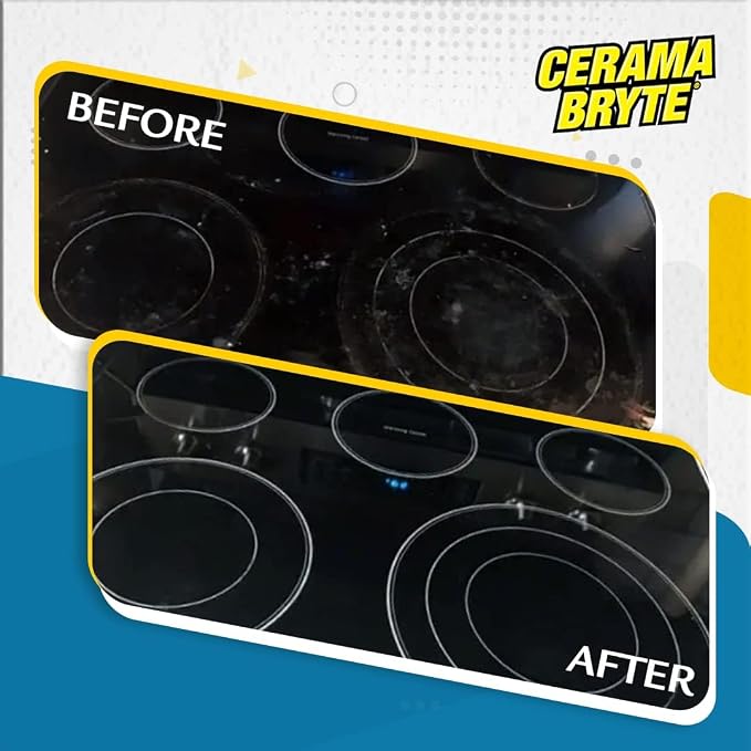 Cerama Bryte Removes Tough Stains Cooktop and Stove Top Cleaner - Image 7