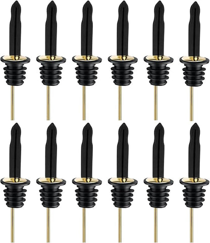 Pafusen 12 Pack Liquor Bottle Pourers, Liquor Pour Spout by Pafusen