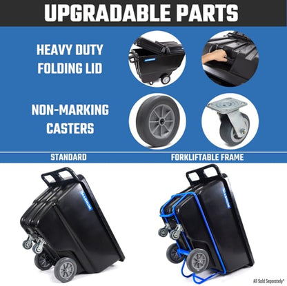 Magnum Tilt Truck, 1/2 Cu. Yd. Capacity Dump Cart - Image 5