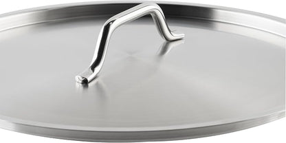 Winco Cover for SST, 24 Quart, Stainless Steel - Image 2