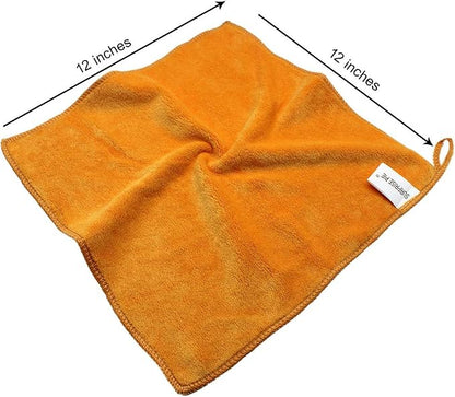 Microfiber Cloth 6Pack Cleaning Rags Absorbant Lint Free Cloth - Image 2