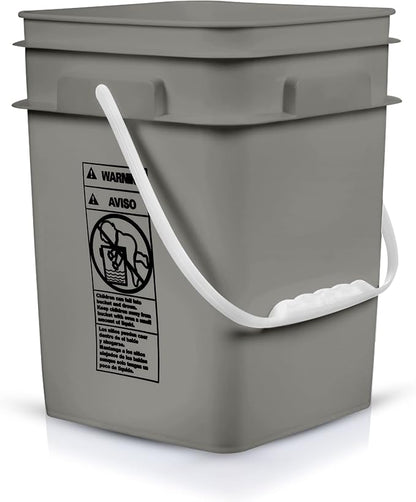 House Naturals 4 Gallon Square Food Grade Bucket Pail - Image 5