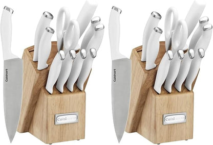 Cuisinart Block Knife Set, Lightweight, Stainless Steel, Durable & Dishwasher by Cuisinart