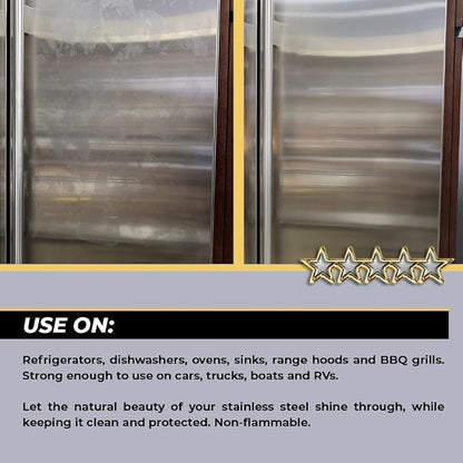 Flitz Stainless Steel & Chrome Clean - 16oz Bottle - Image 9