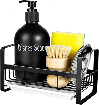 TEZZ Sponge Holder for Kitchen Sink- Stainless Steel Kitchen Sink Caddy for - Image 8