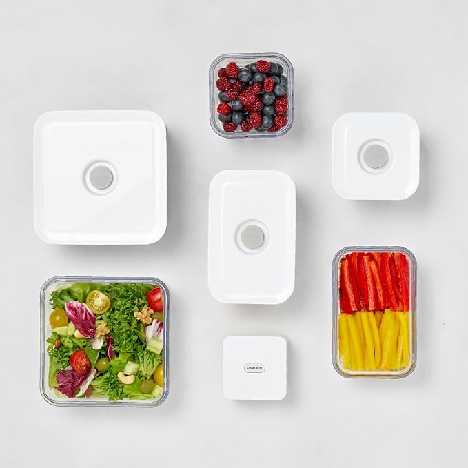 VAKUEN Premium Airtight Food Storage Containers 4-piece/Set, BPA Free, 100% - Image 5