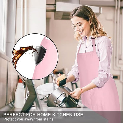 Jubatus 2 Pack 100% Cotton Aprons - Image 3