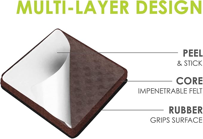 Slipstick GorillaPads Non Slip Furniture Pads/Gripper Floor Protectors 3 Inch - Image 2