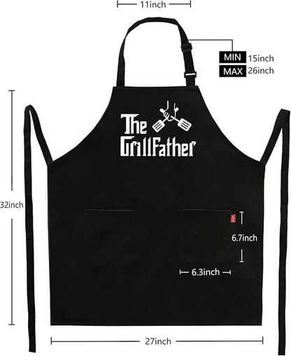 Grill Aprons for Men Dad - Image 3