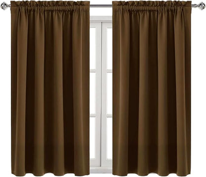 DWCN Blackout Curtains Room Darkening Thermal Insulated Bedroom Curtains Window - Image 9
