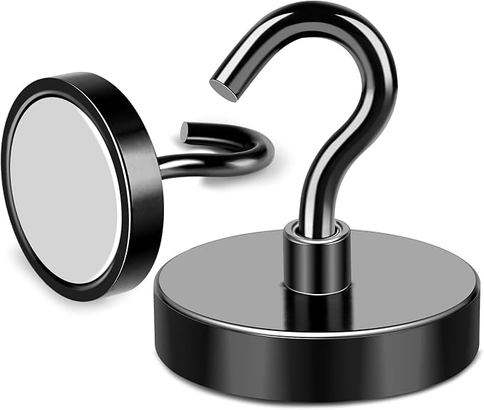 MIKEDE Magnetic Hooks, 150LB Super Strong Magnet Hooks Heavy Duty - Image 7