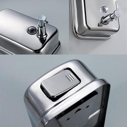 modunful Stainless Steel Soap Dispenser – 27oz Wall Mounted - Image 7