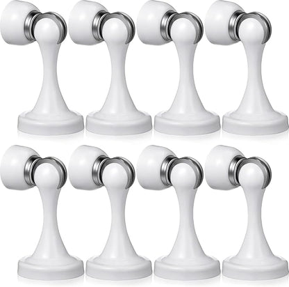 8 Pcs Magnetic Door Stoppers Stainless Steel Door Stops Magnetic Catch Holder by Shimeyao