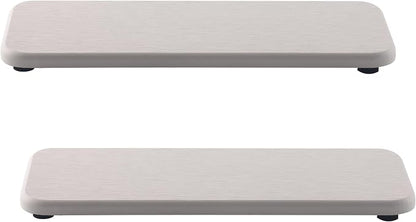 NiuYichee 2 Pcs Water Absorbing Stone Trays, Kitchen/Bathroom Sink Soap Dish by NiuYichee