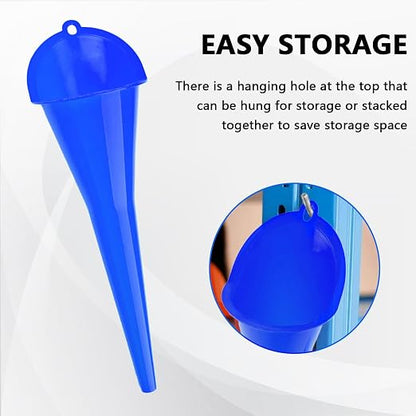 Long-Neck Oil Funnel for Automotive – Multi-Function Plastic Funnel for Oil - Image 5