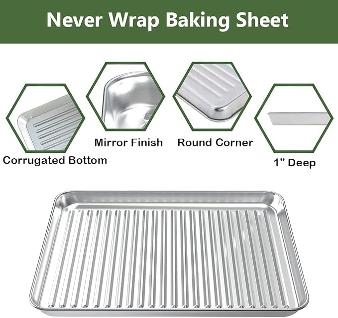 ROTTAY Baking Sheet, Half Sheet Pan - Image 5