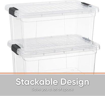 Superio Clear Storage Boxes - Image 4