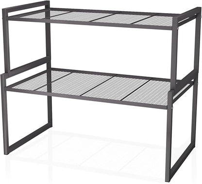 Set of 2 Cabinet Organizers 12.6''W 44 LBS Load Capacity Heavy Duty Kitchen by BlisXybion