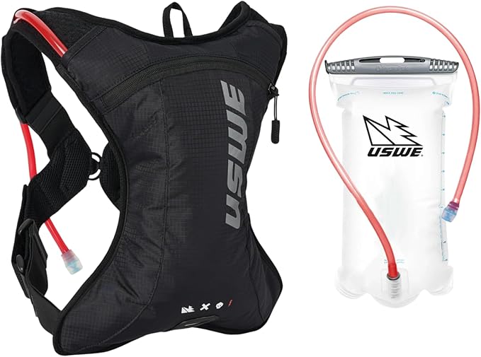 USWE Outlander XC Hydration Pack, Running, Hiking Hydration Backpack with Water Bladder (1.5L/50oz), Hydropack for Men & Women, Backpack Gear & Equipment for Cycling, MTB