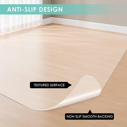 Vicwe Office Chair Mat for Hard Floor, Easy Glide for Chairs - Image 6