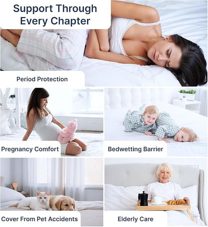 PAULATO BY GA.I.CO King Waterproof Mattress Protector – Mattress Cover - Image 8