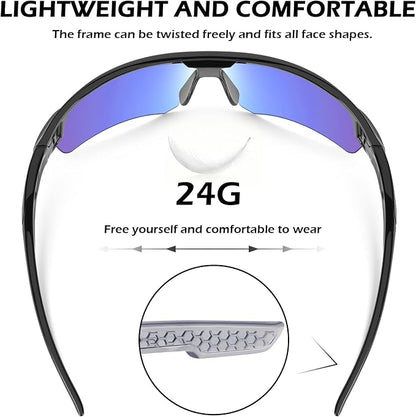 OXG 12 Pack Safety Glasses for Men Women, ANSI Z87.1 Safety Goggles Impact - Image 4