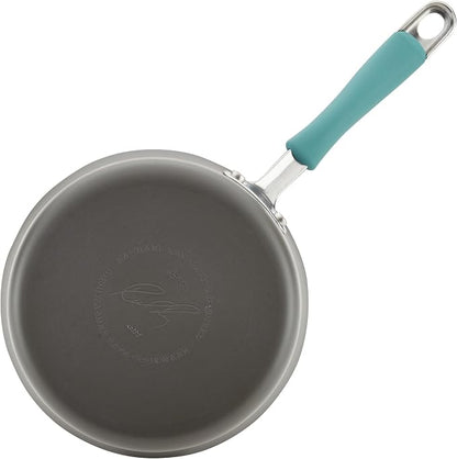 Rachael Ray Cucina Hard Anodized Nonstick Sauce Pan/Saucepan - Image 11