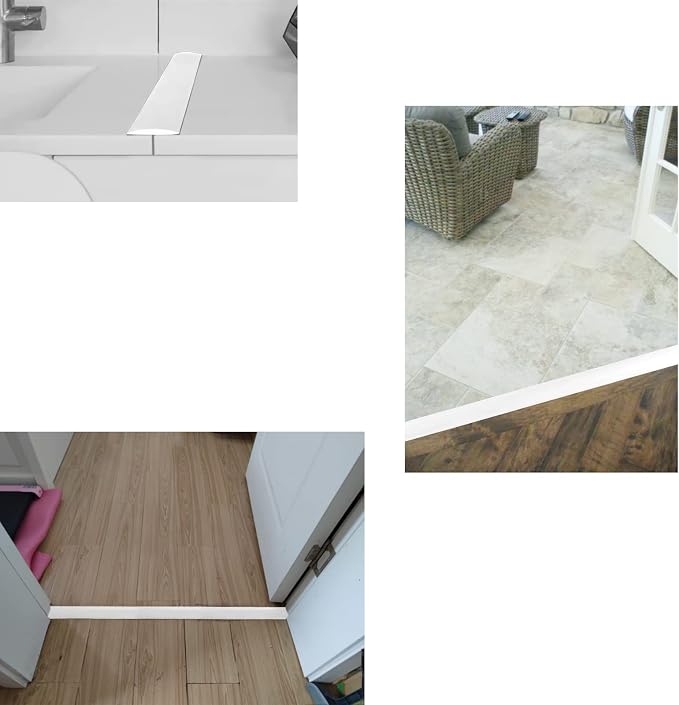 Floor Transition Strip & Self Adhesive Floor Vinyl Floor Edge Trim Laminate - Image 5