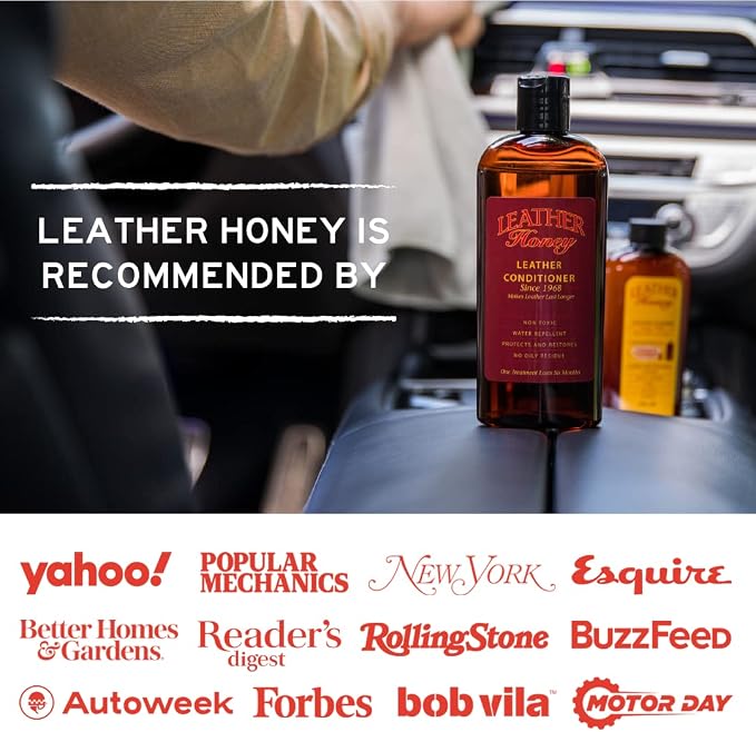 Leather Honey Leather Cleaner: Non-Toxic Leather Care Made in the USA Since - Image 5
