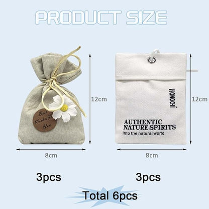 6-Pack Fresh Scented Sachet Packet, Air Freshener Bags - Image 6