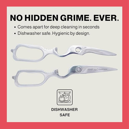 Heavy Duty Kitchen Scissors for Food — All Purpose Cooking Scissors, All - Image 3