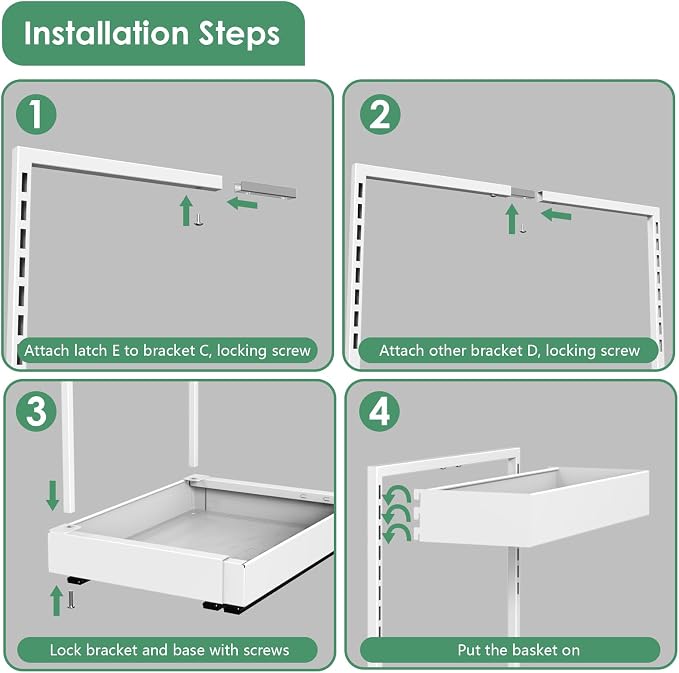 REALINN Expandable Under Sink Organizers and Storage, 2 Tier Under Cabinet - Image 7