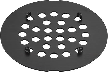 rrajj 4-1/4 Inch Round Snap-in Shower Floor Drain Cover Replacement Cover - Image 4