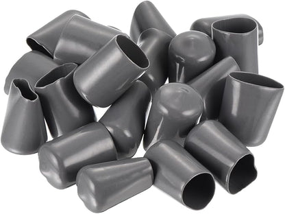 uxcell 20pcs Rubber End Caps 14mm ID Vinyl PVC Round Tube Bolt Cap Cover Screw - Image 4