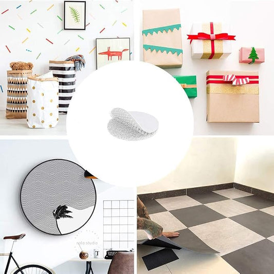 BRAVESHINE Adhesive Stickers- Removable Heavy-Weight Round Sticky Tapes Wall - Image 2