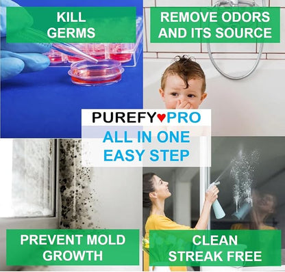 Purefypro Disinfectant Airesol Spray Eliminate 99.9999% Virus and Germs. No - Image 3
